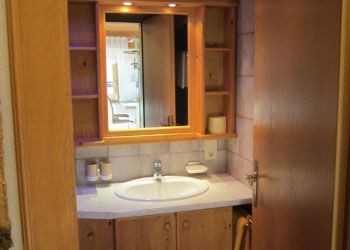 badezimmer ferienwohnung reith seefeld