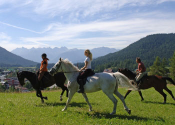 sommer reiten ferienwohnung reith seefeld